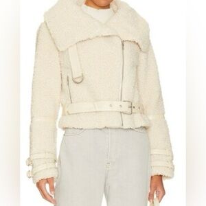 Tularosa Tan Bailey Moto Jacket